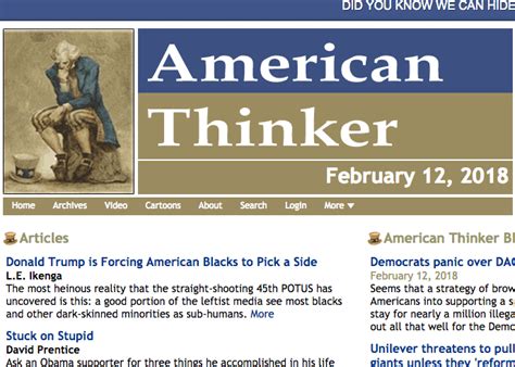 american thinker conservative news sites